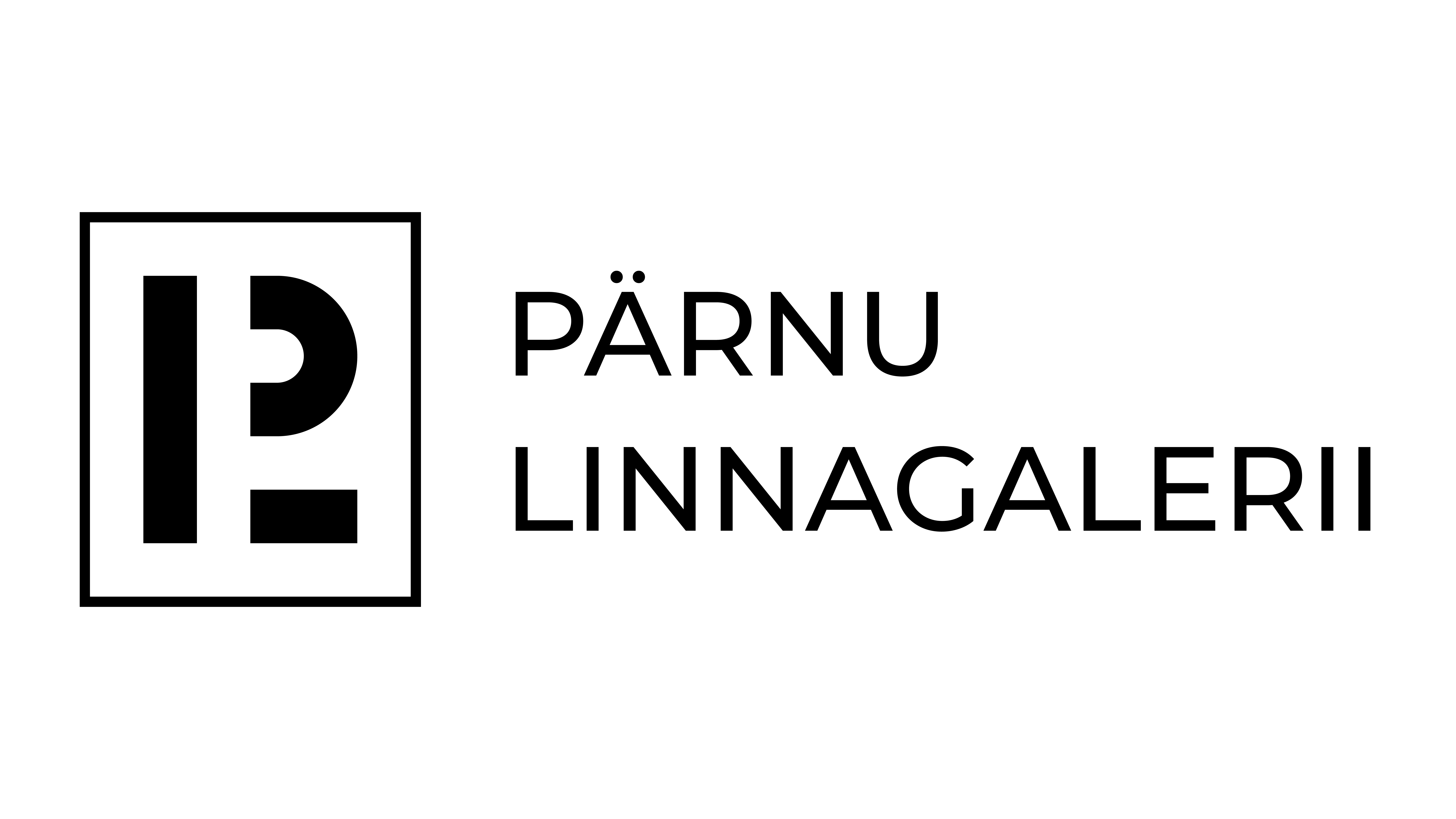 Pärnu Linnagalerii Website Long Logo